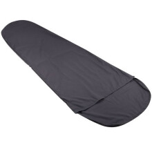 Regatta Polycotton Mummy Sleeping Bag Liner - Seal Grey