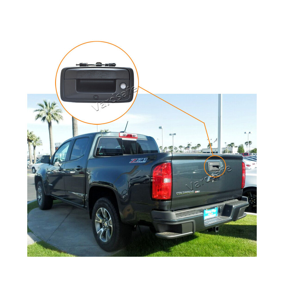 Vardsafe Tailgate Handle Rear View Reverse Backup Camera For Chevrolet Colorado / Gmc Canyon (2015-2019) 8414756269161