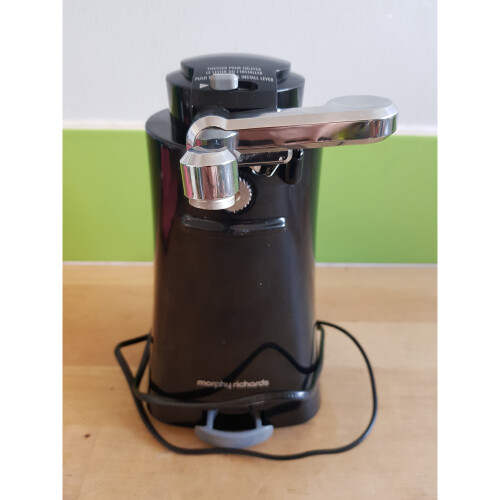 Morphy Richards Morphy Richards Multifunction Can Opener 46718 Black Tin Opener