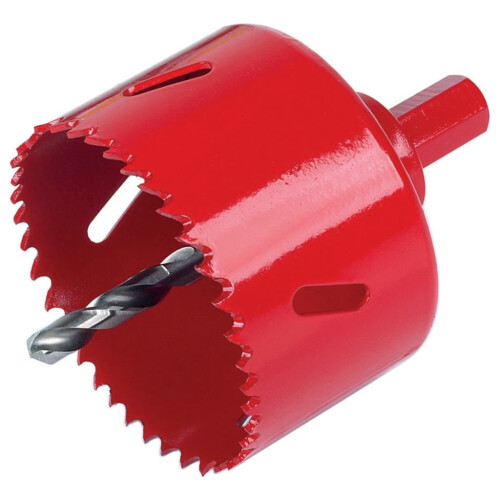 wolfcraft wolfcraft Hole Saw Drill Bit Cutting Cutter Round 60mm with Hex Shank 5484000