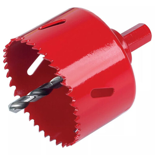 wolfcraft wolfcraft Hole Saw Drill Bit Cutting Cutter Round 68mm with Hex Shank 5474000
