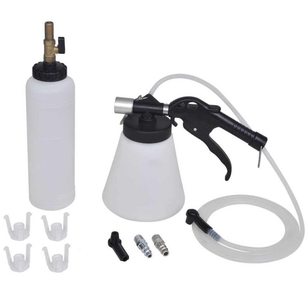 vidaXL Brake and Clutch Bleeder with Fill Bottle Motor Vehicle Braking Tool