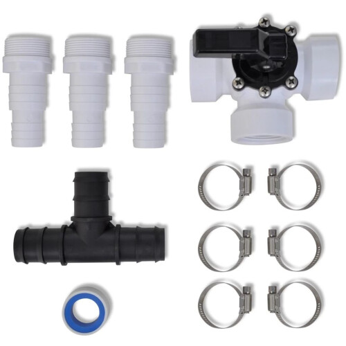 VidaXL vidaXL Bypass Kit for Pool Solar Heater Set Heating System Spa Accessories