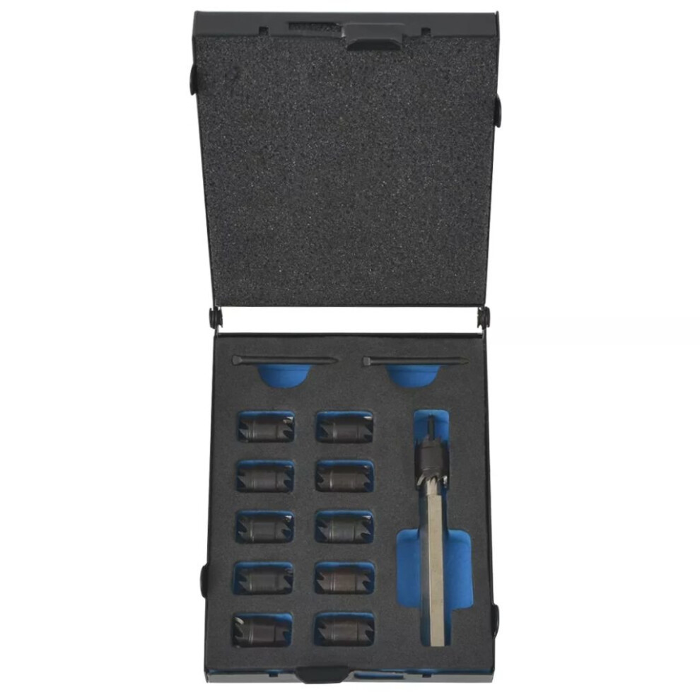 vidaXL 13 Piece Spot Weld Cutter Set HSS Garage Repair Remover Tool Kit