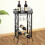 VidaXL vidaXL Metal Wine Rack With 9 Bottle Hooks | Wine Storage Unit 2