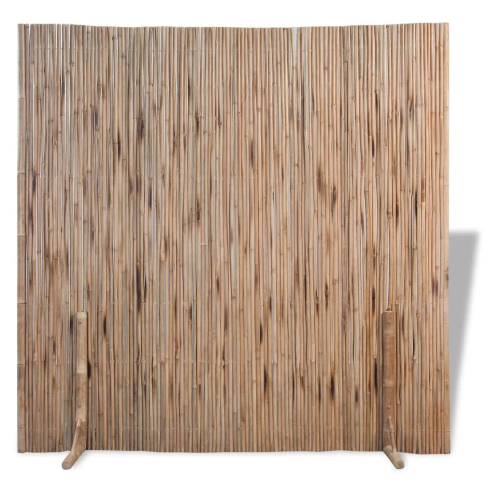 vidaXL Room Divider Fence Panel Bamboo 180x170cm Separator Garden Barrier