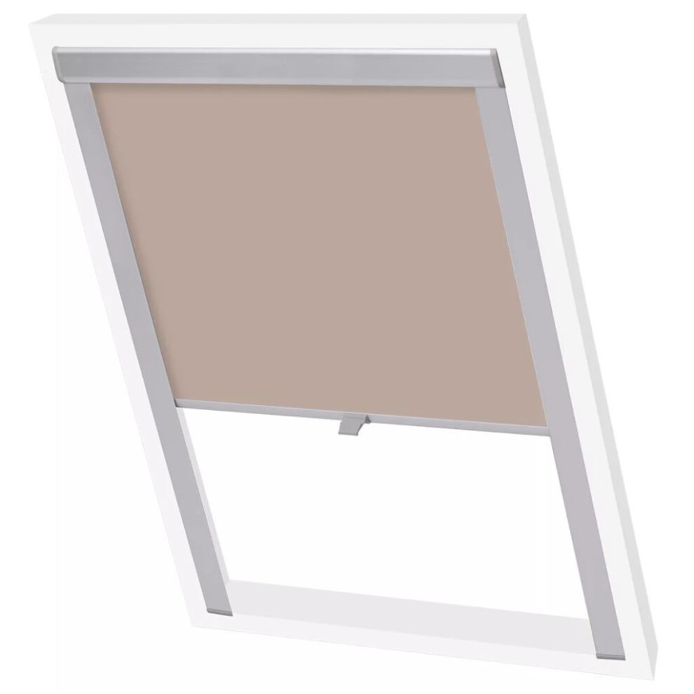 vidaXL Blackout Roller Blinds for Roof Window Beige C02 Protector Cover