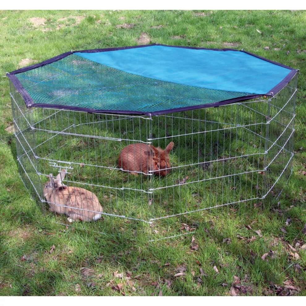 Kerbl Outdoor Pet Enclosure Octagonal Garden Animal Rabbit Playpen Case 82708
