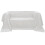 VidaXL vidaXL Micro-suede Couch Slipcover Cream 210x280cm Sofa Seat Cover Protector 1