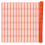 VidaXL vidaXL Absperrzaun 50 m Orange 1