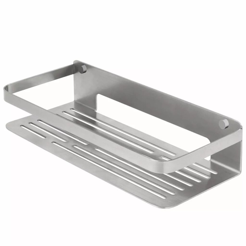 Tiger Bathroom Basket Shower Rack Shelf Organiser Caddy Silver Large 1400230946