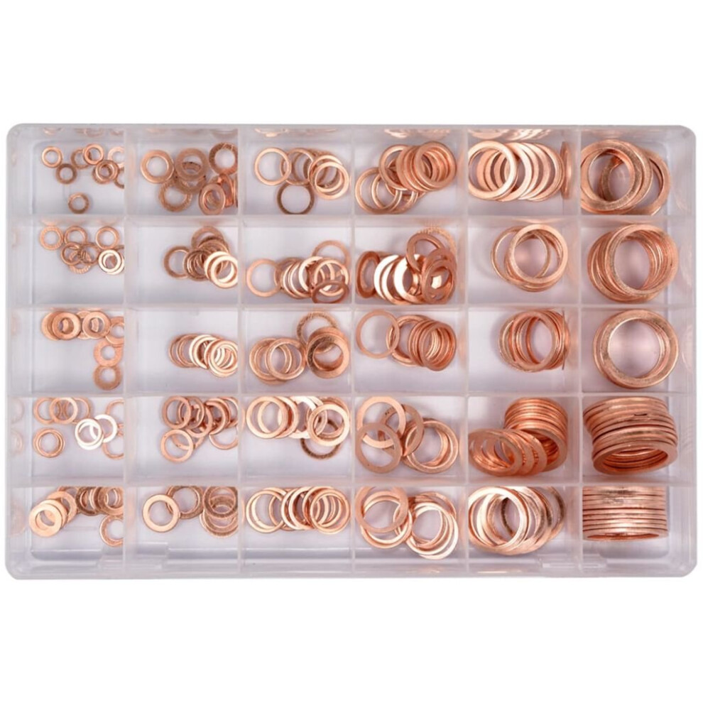 YATO 300 Piece Washer Set Copper Assorted Automotive Application YT-06872