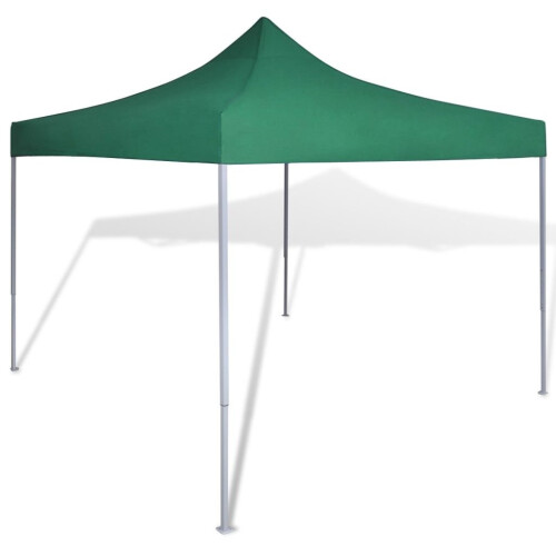 VidaXL vidaXL Foldable Tent 3x3m Green Outdoor Garden Marquee Gazebo Canopy Pavilion