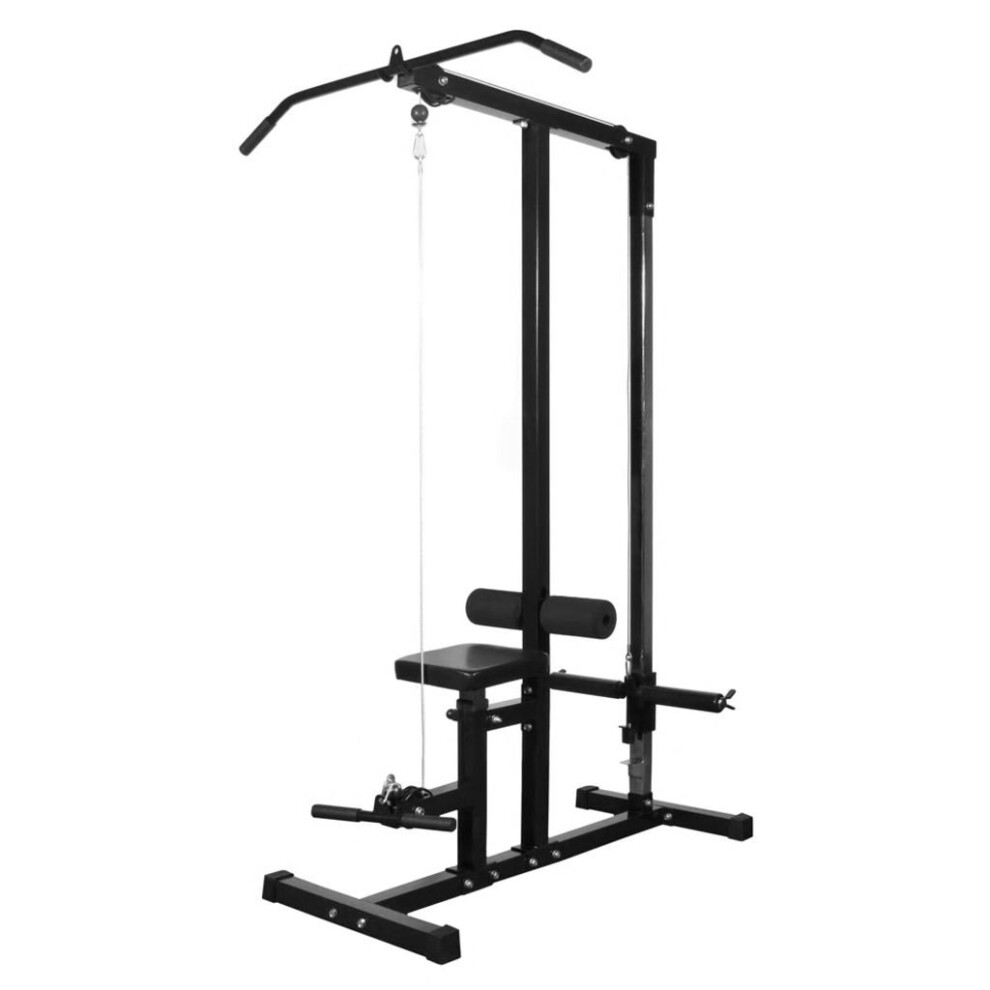 vidaXL Home Gym without Weights Pull Down Machine Exercise Fitness Station