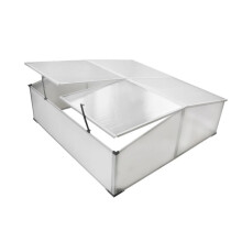vidaXL Cold Frame 4 Lids Outdoor Gardening Patio Plant Propagator Greenhouse