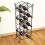 VidaXL vidaXL Wine Rack for 21 Bottles Metal Display Holder Storage Cabinet Shelf 1
