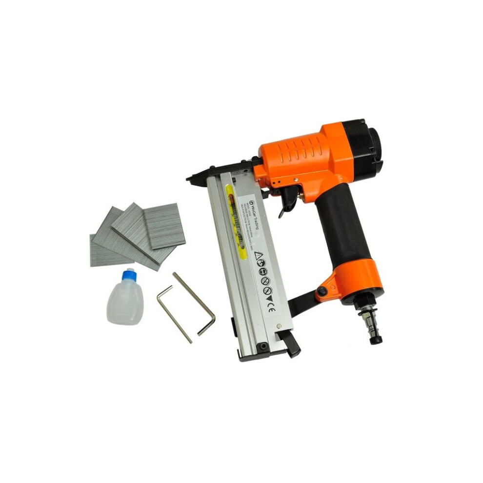 vidaXL 2-in-1 Pneumatic Air Powered Nailer Stapler Nail Gun Decorating Tool