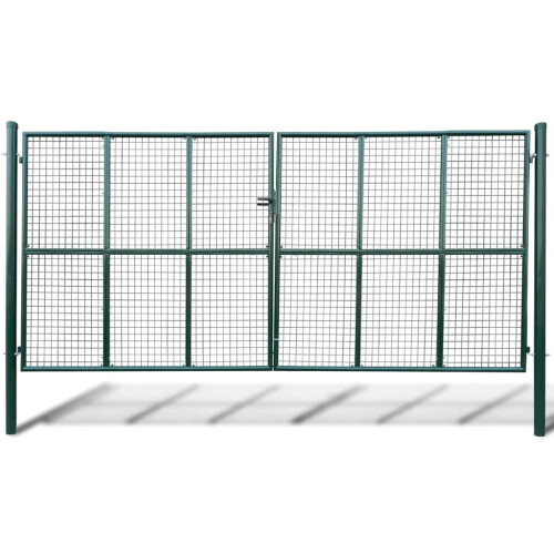 VidaXL vidaXL Maschen-Gartentor 400x200 cm