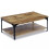 VidaXL vidaXL Coffee Couch Side Table Desk Furniture with One Shelf Home Mango Wood 1