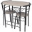 VidaXL vidaXL Frühstückstisch Bar-Set MDF 1