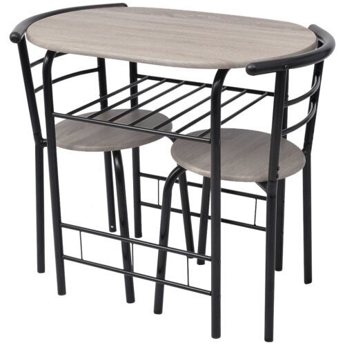 VidaXL vidaXL Frühstückstisch Bar-Set MDF