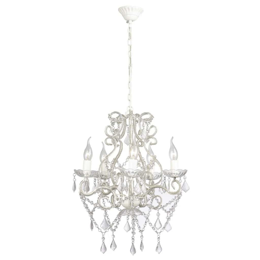 vidaXL Chandelier with 2800 Crystals E14 Ceiling Pendant Lighting Lamp Candle