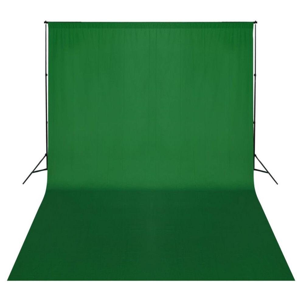 Vidaxl Backdrop Support System 500X300cm Photography Studio Background Green