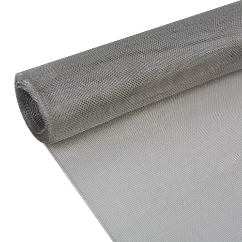 VidaXL vidaXL Drahtzäune 100 x 1000 cm Edelstahl 304 Silber