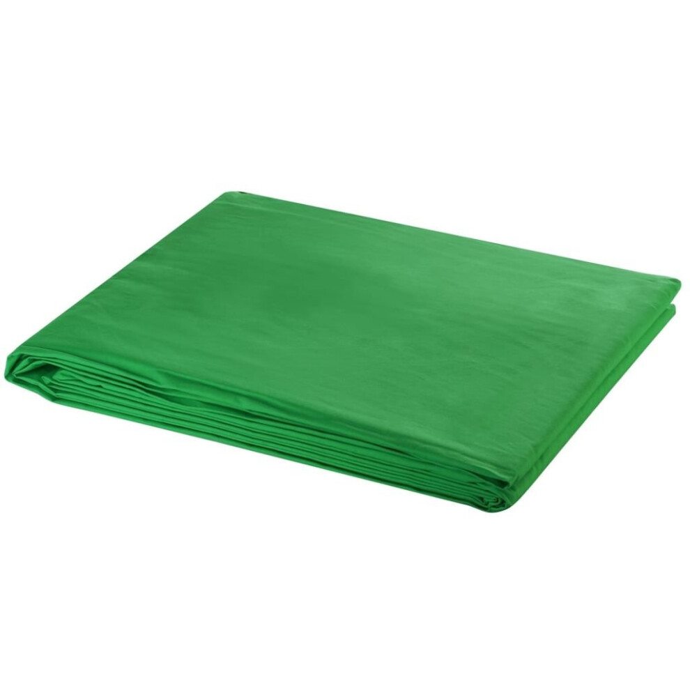 Vidaxl Backdrop Cotton Without Stand Chroma Key Studio Photography Screen Green