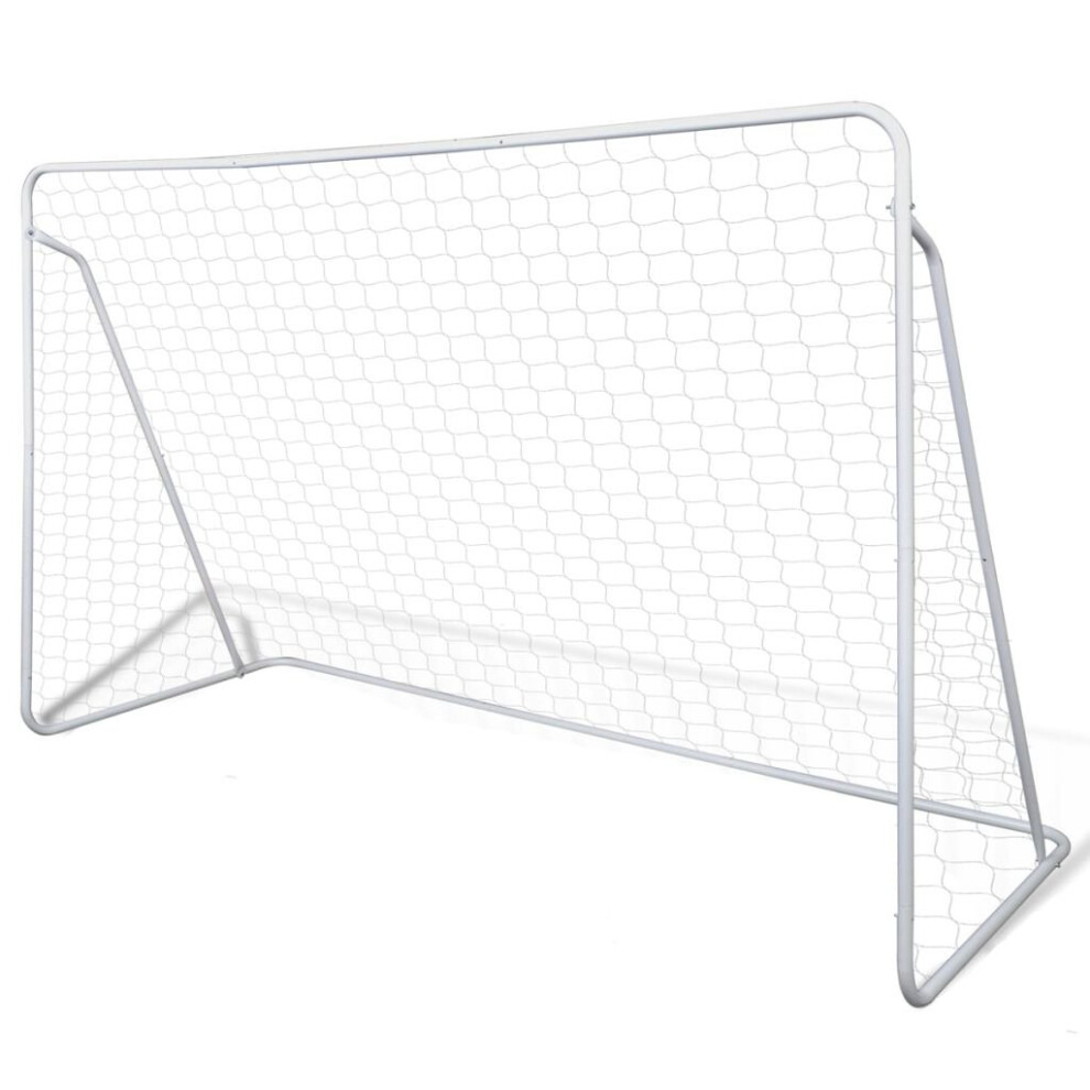 Football Goal Soccer Goal Net / Post Football Equipment Sporting Steel Frame