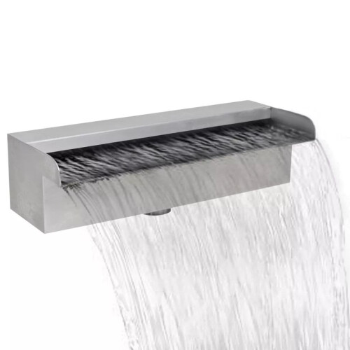VidaXL vidaXL 30cm Rectangular Pond Waterfall | Garden Water Feature