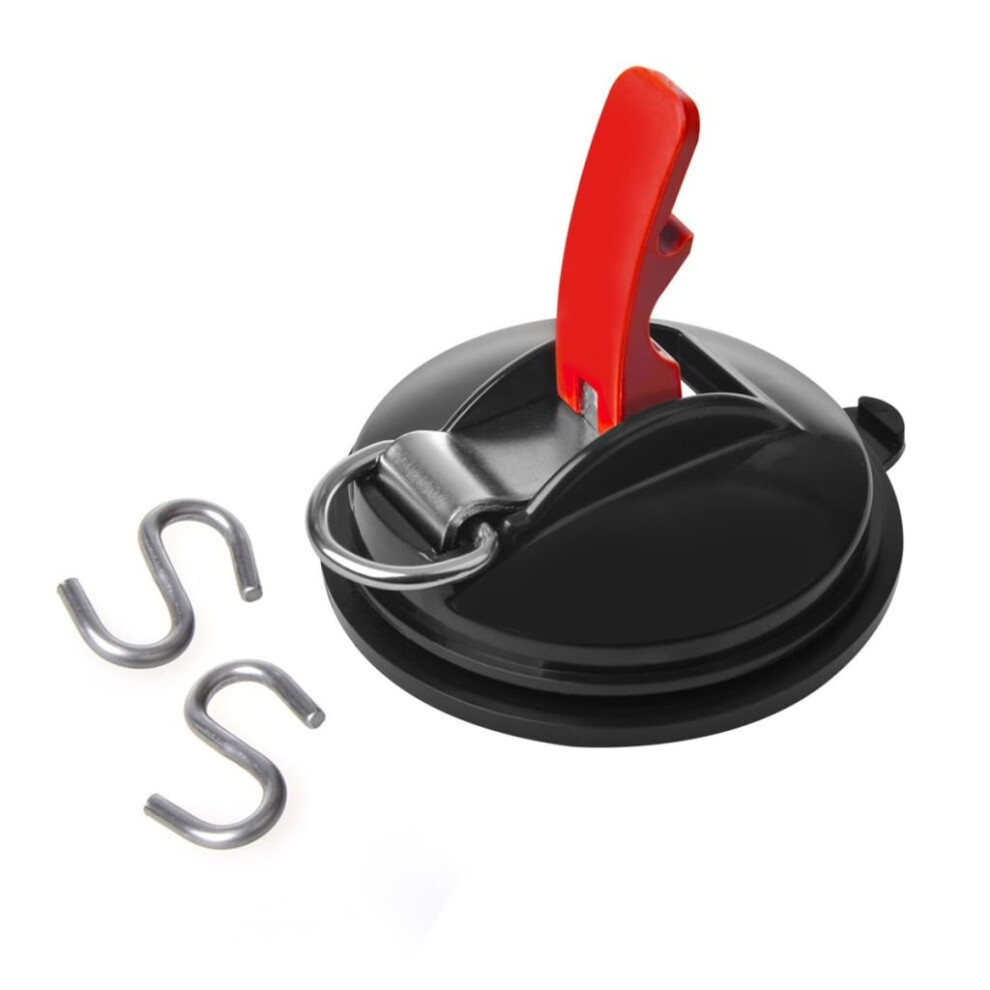 ProPlus Suction Cup Fastener with Ring and 2 S-hooks 758082 for Awning Tent