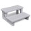 VidaXL vidaXL Spa Steps White Non-skid Surface Sturdy Swimming Pool Hot Tub Ladder 1