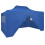 VidaXL vidaXL Foldable Tent Pop-Up with 4 Side Walls 3x4.5m Blue Garden Gazebo Canopy 1