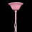 VidaXL vidaXL Crystal Light 5 Bulbs Pink Home Chandelier Ceiling Lighting Fixture 8