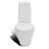 VidaXL vidaXL Stand Toilet & Bidet Set White Ceramic Bathroom WC Furniture Fixture 4