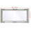 VidaXL vidaXL Silver Baroque-Style Hanging Wall Mirror 100 x 50cm 9