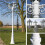 VidaXL vidaXL Garden Light Post 3-arms 215cm White Outdoor Standing Lantern Lamp 7