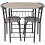 VidaXL vidaXL Frühstückstisch Bar-Set MDF 3