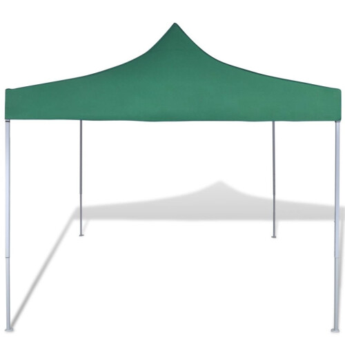 VidaXL vidaXL Foldable Tent 3x3m Green Outdoor Garden Marquee Gazebo Canopy Pavilion 1