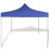 VidaXL vidaXL Foldable Tent 3x3m Blue Outdoor Garden Marquee Gazebo Canopy Pavilion 2