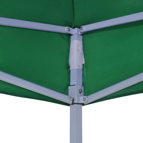 VidaXL vidaXL Foldable Tent 3x3m Green Outdoor Garden Marquee Gazebo Canopy Pavilion 2