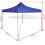 VidaXL vidaXL Foldable Tent 3x3m Blue Outdoor Garden Marquee Gazebo Canopy Pavilion 9