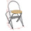 VidaXL Foldable Breakfast Bar Set with 2 Chairs Small Space Dining Set 3 pcs 9