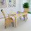 VidaXL vidaXL 2x Dining Chairs Abaca Brown Handmade Woven Kitchen Furniture Seat 3