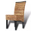 VidaXL vidaXL 2x Dining Chairs Abaca Brown Handmade Woven Kitchen Furniture Seat 4