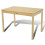 VidaXL vidaXL Dining Set 5 Piece Pine Wood Natural Kitchen Furniture Table Chair 4
