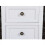 VidaXL vidaXL 2x Nightstands with 2 Drawers MDF White Bedroom Bedside Table Cabinet 6