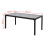 VidaXL vidaXL 4-tlg. Garten-Lounge-Set Textilene Schwarz 8