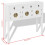 VidaXL vidaXL Solid Wood Sideboard Chinese Style White Cupboard Console Side Cabinet 8